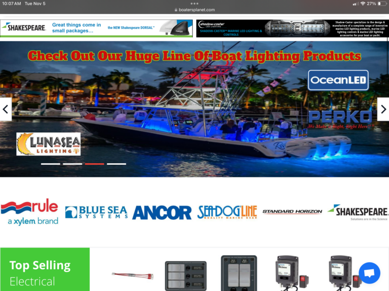 Need Boat Parts? BOATERS PLANET has you covered. Be sure to check out their huge selection of boat parts and accessories at great prices.